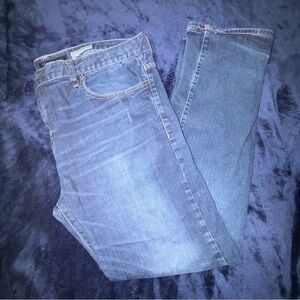 Aeropostale Men's Skinny Jeans in Blue Denim